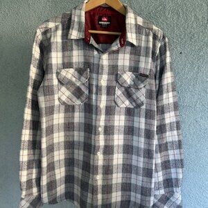 Quiksilver Plaid Overshirt M